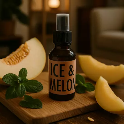 An image of a product called ICE & MELON 100ML