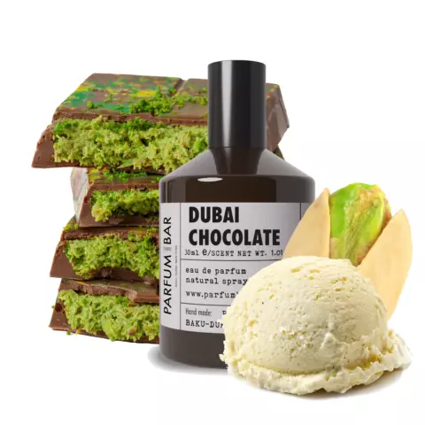 An image of a product called DUBAI CHOCOLATE 30ML