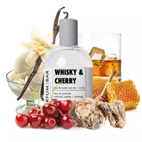 An image of a product called WHISKY & CHERRY 50ml