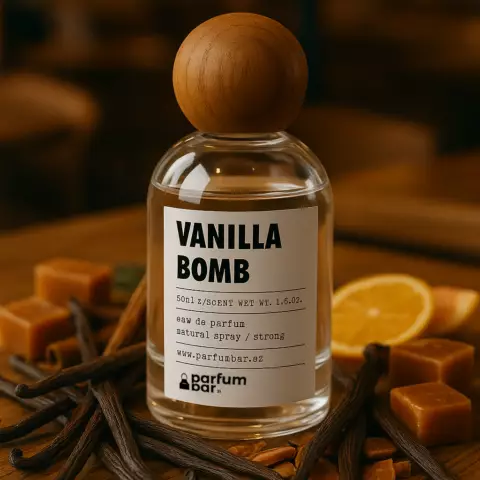 An image of a product called VANILLA BOMB 50ML