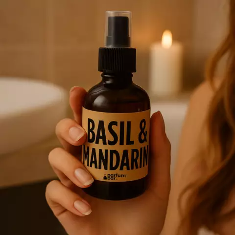 An image of a product called BASIL & MANDARIN 100ML