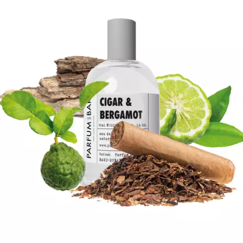 An image of a product called CIGAR & BERGAMOT 50ml